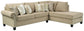 Dovemont 2-Piece Sectional with Chair and Ottoman