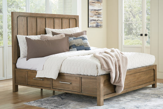 Cabalynn  Panel Bed With Storage