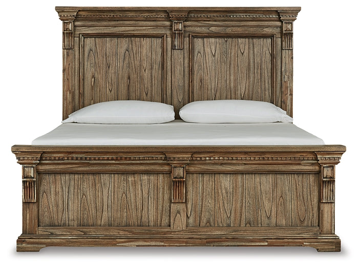Markenburg California King Panel Bed with Dresser